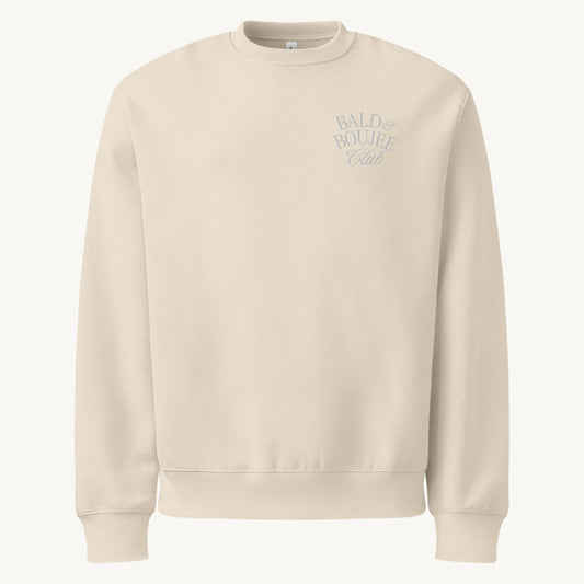 Bald & Boujee Club Embroidered Crewneck
