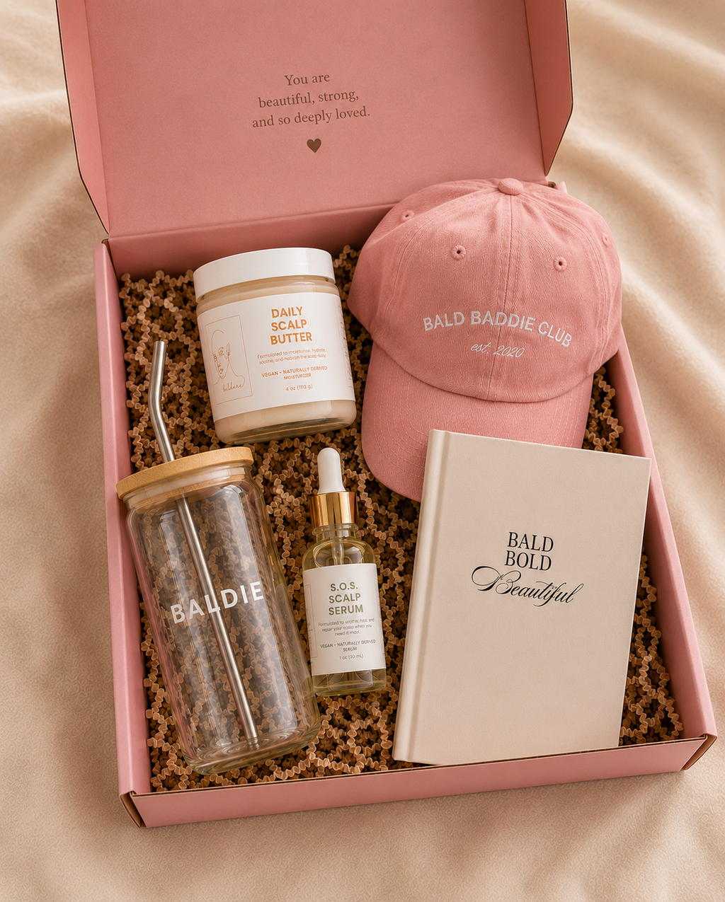 The Bald & Beautiful Care Package