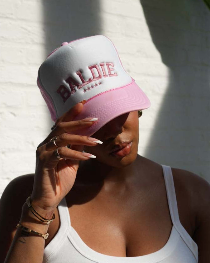 Pink Foam trucker hat