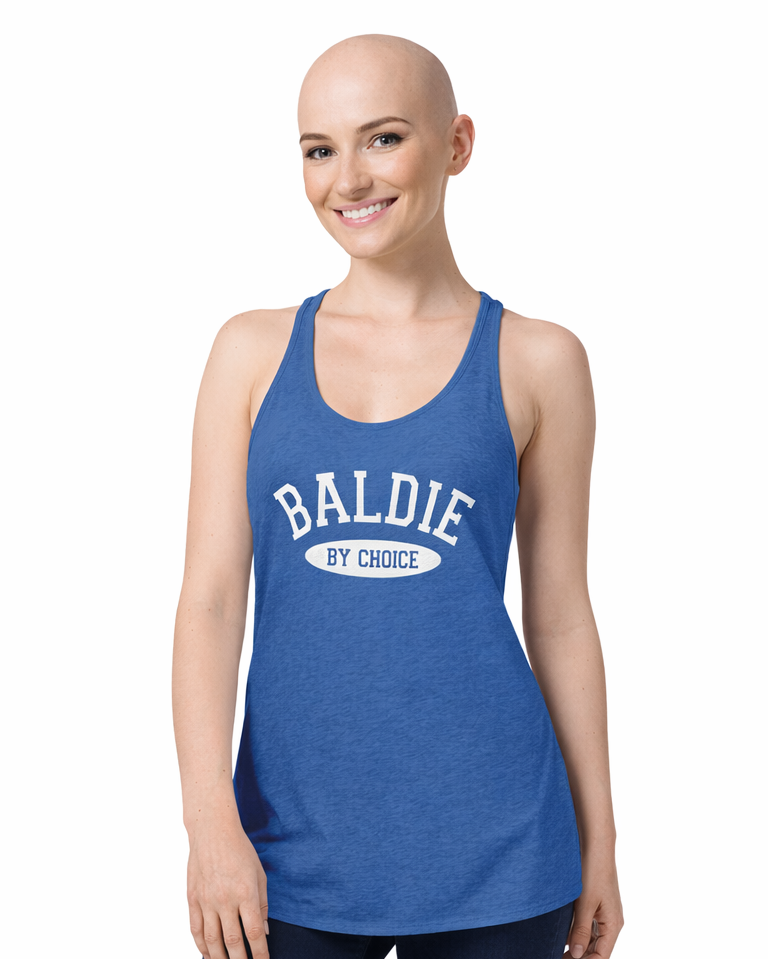 Baldie By Choice Soft Racerback