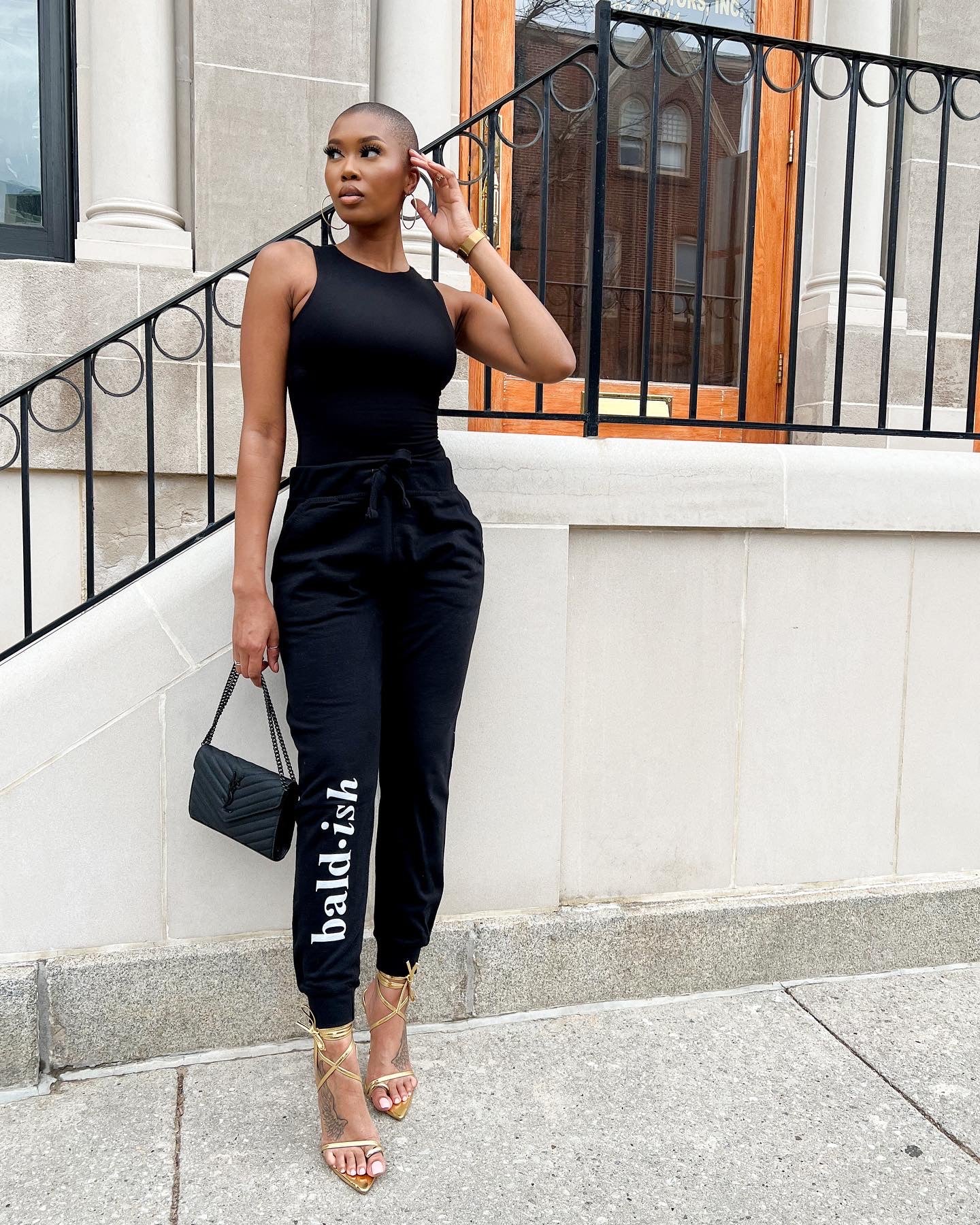 Bald•ish Sweatpants